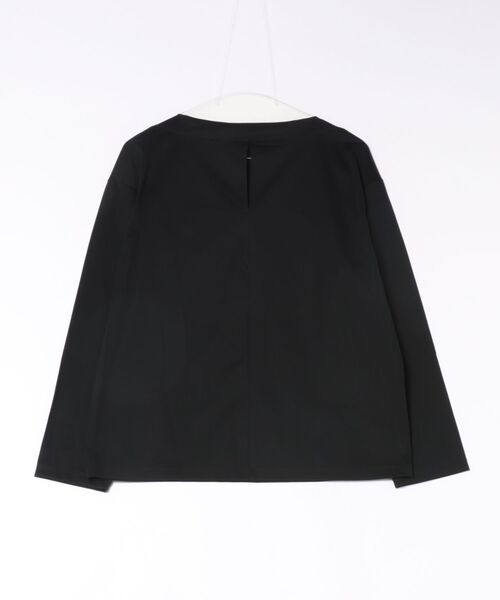 ZUCCa（ズッカ）の「TRICOT JERSEY（Tシャツ/カットソー・レディース・ブラック/ホワイト/ブラウン・M size）」の6枚目の写真