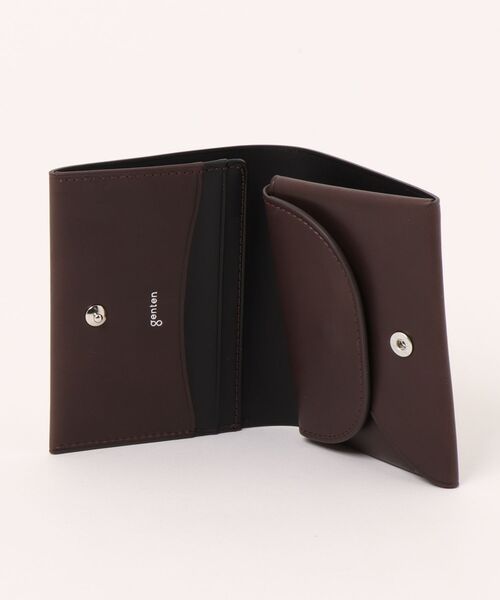 genten（ゲンテン）の「パルマ ミニ財布（財布・レディース・ダークブラウン/ブラウン/サンドグレー・FREE）」の6枚目の写真