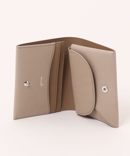genten（ゲンテン）の「パルマ ミニ財布（財布・レディース・ダークブラウン/ブラウン/サンドグレー・FREE）」の7枚目の写真