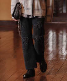 amok | PUNCHING DENIM PANTS(デニムパンツ)