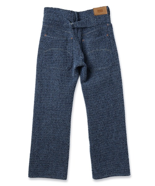 amok（アモク）の「PUNCHING DENIM PANTS（デニムパンツ・メンズ・ブラック/インディゴブルー・L/M/S）」の10枚目の写真