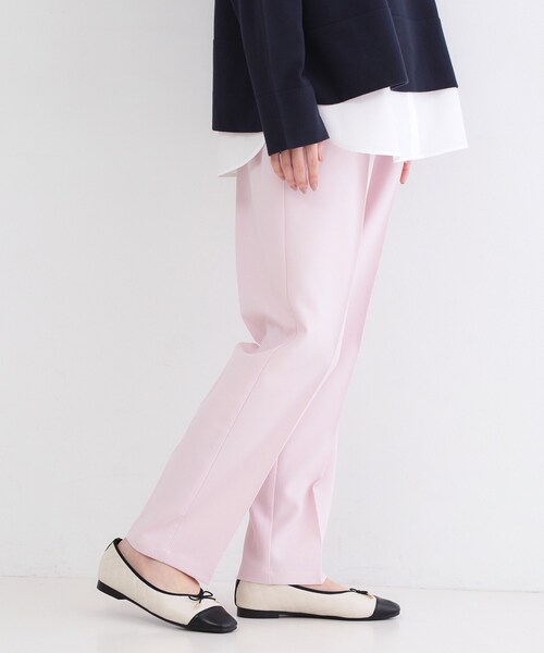 OPAQUE.CLIP（オペークドットクリップ）の「美脚ストレッチイージーテーパードパンツ【洗濯機OK】（その他パンツ・レディース・チャコールグレー/ブラック/ライトベージュ/ピンク・34/36/38/40/42）」の20枚目の写真