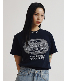 WAVE UNION（ウェーブユニオン）の「Nymphs T-shirt navy（Tシャツ/カットソー）」