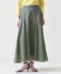 TIARA（ティアラ）の「ギンガムチェックフレアスカート（スカート）」