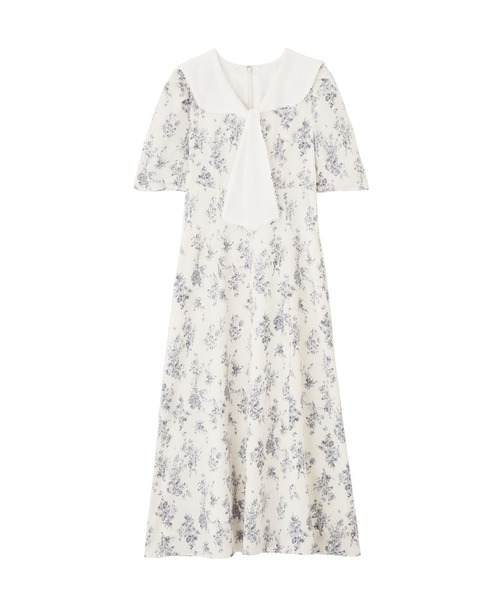 JILL by JILL STUART（ジルバイジルスチュアート）の「セーラータイワンピース（ワンピース・レディース・グレー/ブラック系その他/ホワイト系その他・FREE）」の8枚目の写真