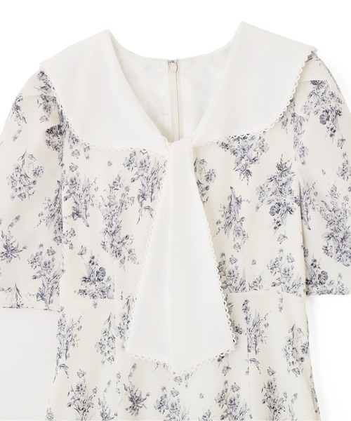JILL by JILL STUART（ジルバイジルスチュアート）の「セーラータイワンピース（ワンピース・レディース・グレー/ブラック系その他/ホワイト系その他・FREE）」の10枚目の写真