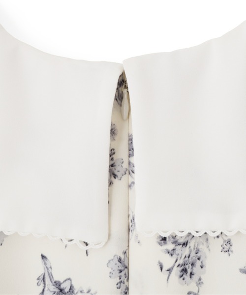 JILL by JILL STUART（ジルバイジルスチュアート）の「セーラータイワンピース（ワンピース・レディース・グレー/ブラック系その他/ホワイト系その他・FREE）」の13枚目の写真