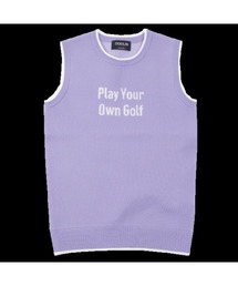 DOCUS（ドゥーカス）の「DOCUS (ドゥーカス) レディースゴルフウェア ノースリーブ ニット ｜  春ゴルフ（ゴルフグッズ）」