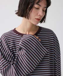 BABYLONE | 【大屋夏南さんコラボアイテム】【WEB先行予約】ボーダーロンT(Tシャツ/カットソー)