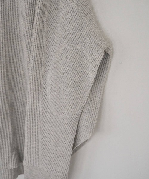 anuke(アンヌーク)の「anuke Waffle Loose Henleytops ワッフルルーズヘンリートップス/62620605(Tシャツ/カットソー・レディース・オートミール・ONE SIZE)」の11枚目の写真