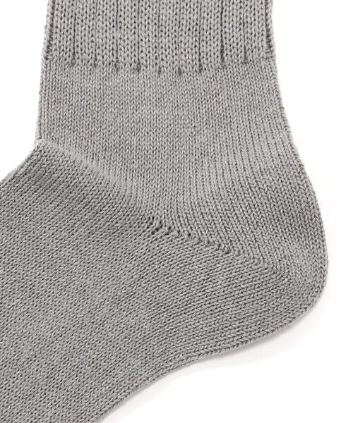 MHL.（エムエイチエル）の「WA-SHI COTTON RIB SOCKS（ソックス/靴下・メンズ・ホワイト/グレー/レッド系その他3・FREE）」の5枚目の写真
