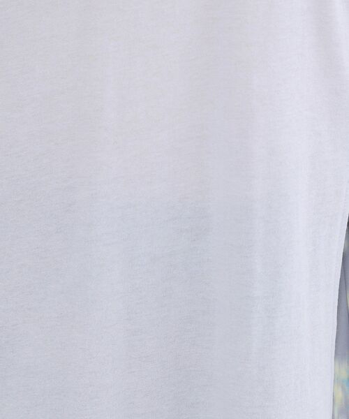 OPAQUE.CLIP（オペークドットクリップ）の「シアースリットカットソー【洗濯機OK】（Tシャツ/カットソー・レディース・ホワイト/ライトグレー/チャコールグレー・38/40）」の11枚目の写真