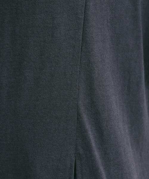 OPAQUE.CLIP（オペークドットクリップ）の「シアースリットカットソー【洗濯機OK】（Tシャツ/カットソー・レディース・ホワイト/ライトグレー/チャコールグレー・38/40）」の15枚目の写真