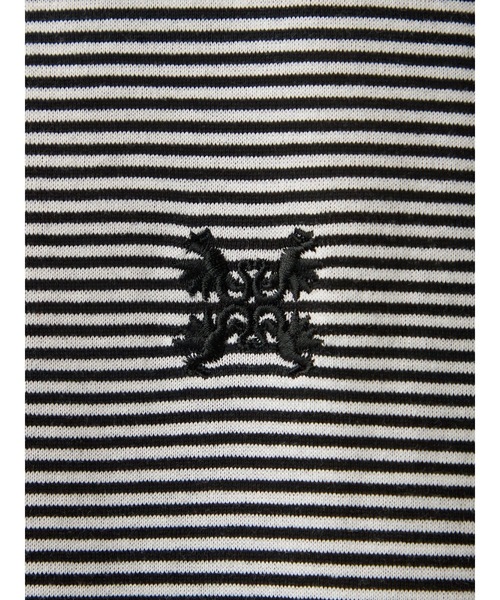 Mc McGREGOR(エムシーマックレガー)の「【Mc McGREGOR】Striped Mock-Neck LS Tee(Tシャツ/カットソー・メンズ・ブラック/レッド・L/M)」の11枚目の写真