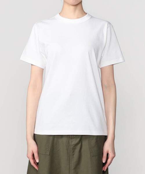 WHITESVILLE(ホワイツビル)の「WHITESVILLE | 2PACK 半袖Tシャツ WOMEN(Tシャツ/カットソー・レディース・オフホワイト/ブラック/グレー・S)」の9枚目の写真