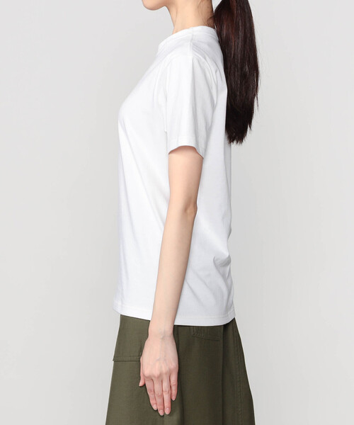 WHITESVILLE(ホワイツビル)の「WHITESVILLE | 2PACK 半袖Tシャツ WOMEN(Tシャツ/カットソー・レディース・オフホワイト/ブラック/グレー・S)」の10枚目の写真