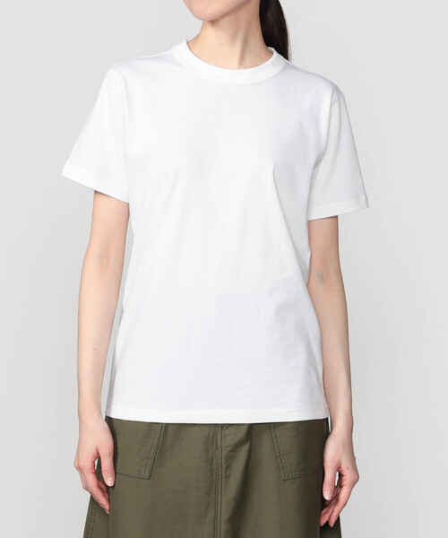 WHITESVILLE(ホワイツビル)の「WHITESVILLE | 2PACK 半袖Tシャツ WOMEN(Tシャツ/カットソー・レディース・オフホワイト/ブラック/グレー・S)」の12枚目の写真