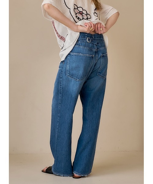 コエル　ジーンズ YANUKアシンメトリーデニムパンツ レディース Amazon | [コエル] ジーンズ YANUKアシンメトリーデニムパンツ