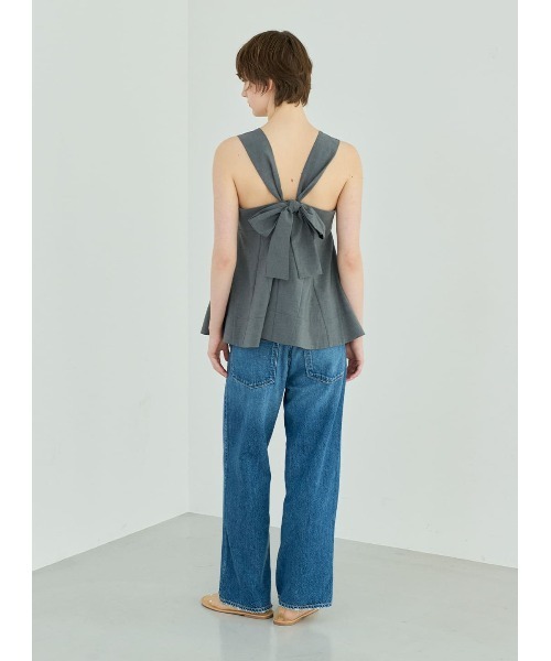 COEL（コエル）の「COEL×upper hights バックベルトワイドデニムパンツ（デニムパンツ・レディース・ブルー・23/24/25）」の10枚目の写真
