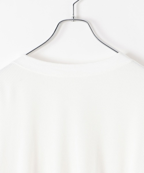 HEREIAM(ヘレイアム)の「【HEREIAM】シアーワッフル2WAYカーディガン(カーディガン/ボレロ・レディース・ブラック/ホワイト・FREE)」の4枚目の写真