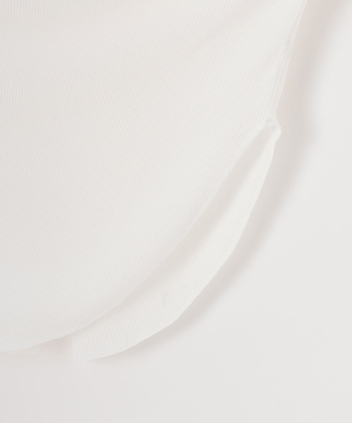 HEREIAM(ヘレイアム)の「【HEREIAM】シアーワッフル2WAYカーディガン(カーディガン/ボレロ・レディース・ブラック/ホワイト・FREE)」の7枚目の写真