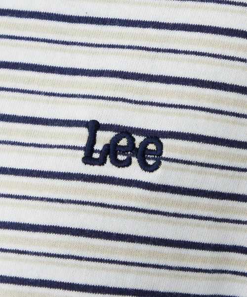 Lee(リー)の「Lee/リー マルチボーダーTシャツ(Tシャツ/カットソー・レディース・ブラウン/ネイビー/チャコール・SMALL/MEDIUM)」の10枚目の写真