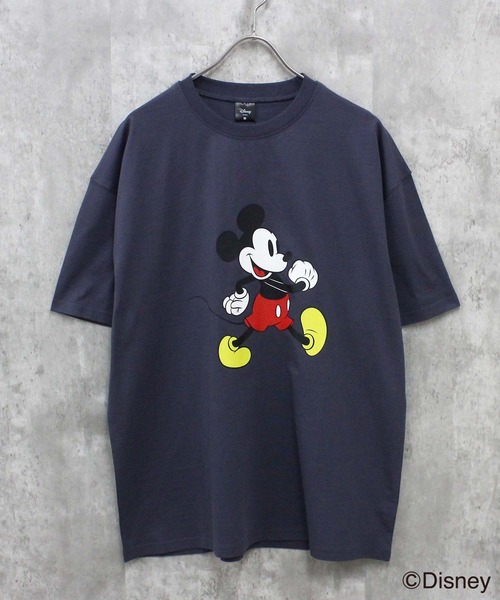 Disney(ディズニー)の「MICKEYMOUSE ミッキーマウス オーバーサイズ 半袖Tシャツ(Tシャツ/カットソー・メンズ・チャコール/グレー系その他2/グレー系その他3/グレー系その他4/グレー系その他5/グレー系その他・M/L/XL)」の1枚目の写真