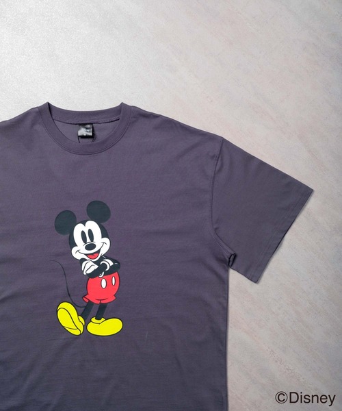 Disney(ディズニー)の「MICKEYMOUSE ミッキーマウス オーバーサイズ 半袖Tシャツ(Tシャツ/カットソー・メンズ・チャコール/グレー系その他2/グレー系その他3/グレー系その他4/グレー系その他5/グレー系その他・M/L/XL)」の18枚目の写真
