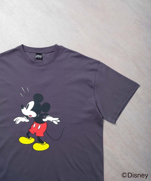 Disney(ディズニー)の「MICKEYMOUSE ミッキーマウス オーバーサイズ 半袖Tシャツ(Tシャツ/カットソー・メンズ・チャコール/グレー系その他2/グレー系その他3/グレー系その他4/グレー系その他5/グレー系その他・M/L/XL)」の19枚目の写真