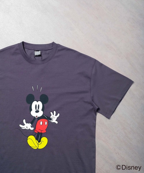 Disney(ディズニー)の「MICKEYMOUSE ミッキーマウス オーバーサイズ 半袖Tシャツ(Tシャツ/カットソー・メンズ・チャコール/グレー系その他2/グレー系その他3/グレー系その他4/グレー系その他5/グレー系その他・M/L/XL)」の20枚目の写真