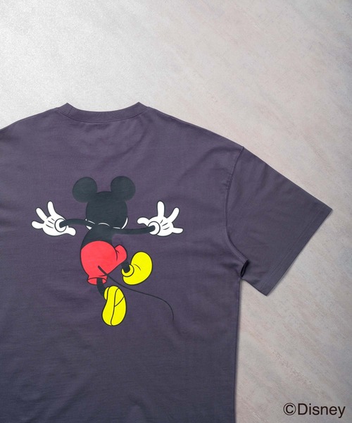 Disney(ディズニー)の「MICKEYMOUSE ミッキーマウス オーバーサイズ 半袖Tシャツ(Tシャツ/カットソー・メンズ・チャコール/グレー系その他2/グレー系その他3/グレー系その他4/グレー系その他5/グレー系その他・M/L/XL)」の22枚目の写真