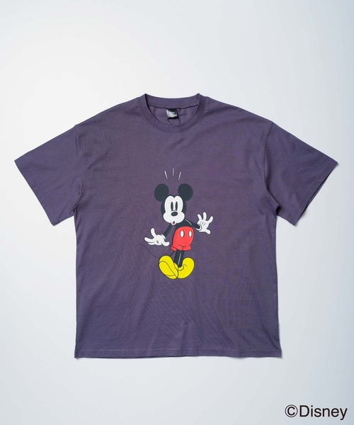 Disney(ディズニー)の「MICKEYMOUSE ミッキーマウス オーバーサイズ 半袖Tシャツ(Tシャツ/カットソー・メンズ・チャコール/グレー系その他2/グレー系その他3/グレー系その他4/グレー系その他5/グレー系その他・M/L/XL)」の7枚目の写真