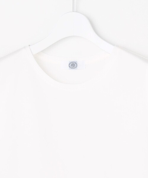 J.PRESS（ジェイプレス）の「【レイヤードスタイルに】コットンスムース レイヤードフレア カットソー（タンクトップ・レディース・ホワイト系・T15/T13）」の6枚目の写真