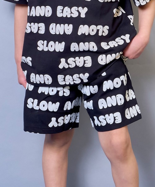 LSP WOW(エルエスピーワオ)の「【LSP WOW!】総柄ショートパンツ(その他パンツ・キッズ・ブラウン系その他/ブルー系その他/ホワイト系その他/レッド/グリーン/レッド系その他/ホワイト系その他2/ブラック系その他/ピンク系その他/アイボリー・100/95/90/80/130/120/110)」の1枚目の写真