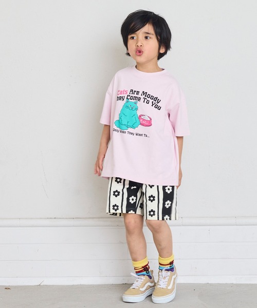 LSP WOW(エルエスピーワオ)の「【LSP WOW!】総柄ショートパンツ(その他パンツ・キッズ・ブラウン系その他/ブルー系その他/ホワイト系その他/レッド/グリーン/レッド系その他/ホワイト系その他2/ブラック系その他/ピンク系その他/アイボリー・100/95/90/80/130/120/110)」の16枚目の写真