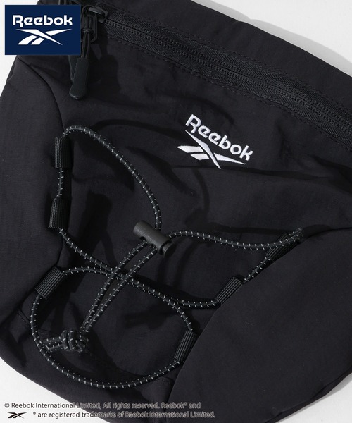 Reebok(リーボック)の「【Reebok/リーボック】ナイロンドローコードミニボディバッグ(ボディバッグ/ウエストポーチ・メンズ・チャコールグレー/ブラック/グレイッシュベージュ・FREE)」の7枚目の写真