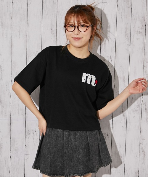 GORGE（ゴージ）の「《ハートロゴ刺繍》Ｔシャツ／ストリート×フェミニン／春夏／全3色（Tシャツ/カットソー・レディース・オフホワイト/ブラック/オートミール・F）」の14枚目の写真