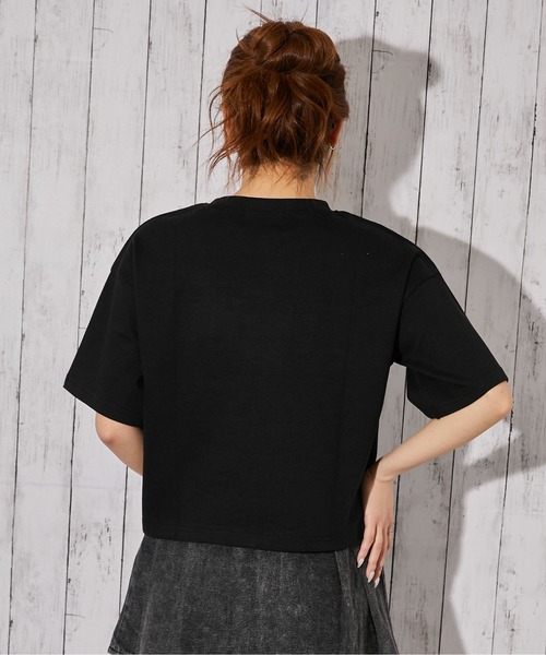 GORGE（ゴージ）の「《ハートロゴ刺繍》Ｔシャツ／ストリート×フェミニン／春夏／全3色（Tシャツ/カットソー・レディース・オフホワイト/ブラック/オートミール・F）」の16枚目の写真