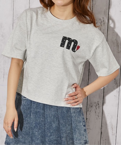 GORGE（ゴージ）の「《ハートロゴ刺繍》Ｔシャツ／ストリート×フェミニン／春夏／全3色（Tシャツ/カットソー・レディース・オフホワイト/ブラック/オートミール・F）」の18枚目の写真