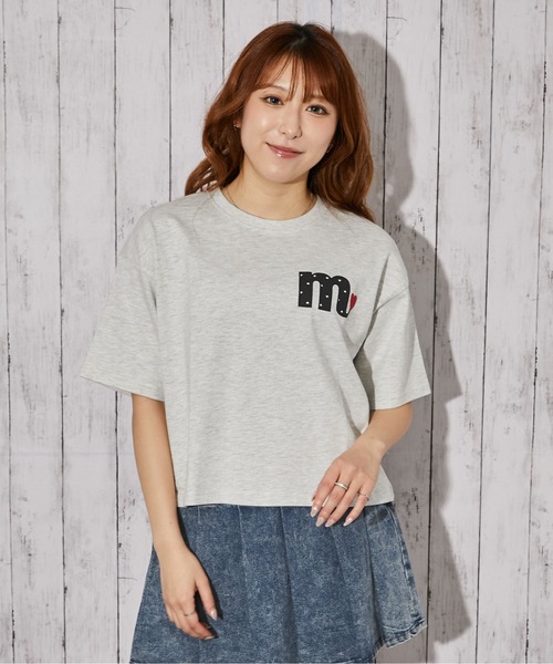 GORGE（ゴージ）の「《ハートロゴ刺繍》Ｔシャツ／ストリート×フェミニン／春夏／全3色（Tシャツ/カットソー・レディース・オフホワイト/ブラック/オートミール・F）」の19枚目の写真