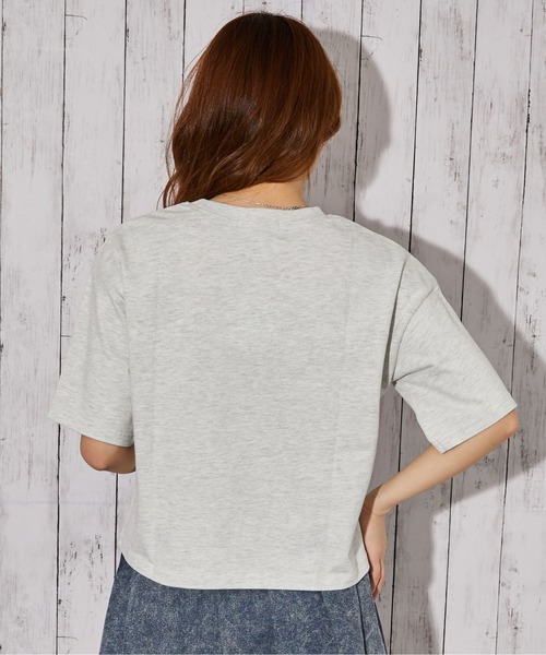 GORGE（ゴージ）の「《ハートロゴ刺繍》Ｔシャツ／ストリート×フェミニン／春夏／全3色（Tシャツ/カットソー・レディース・オフホワイト/ブラック/オートミール・F）」の21枚目の写真