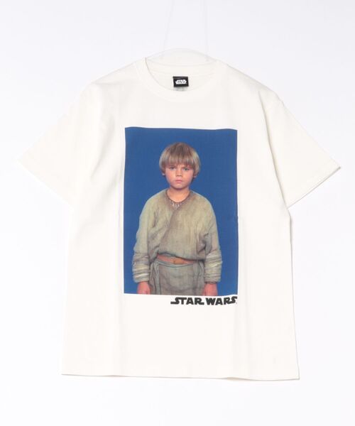 STAR WARS(スターウォーズ)の「『スター・ウォーズ/STARWARS』""Anakin Skywalker (Ani)"" T-Shirt" 半袖プリントTシャツ ビックシルエット ピグメント加工 ヴィンテージライク(Tシャツ/カットソー・メンズ・チャコール/ホワイト・LARGE/X-LARGE/MEDIUM)」の5枚目の写真