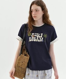 ロゴデザイン ロールアップ Tシャツ FX26S048【Fano Studios】【2026SS】