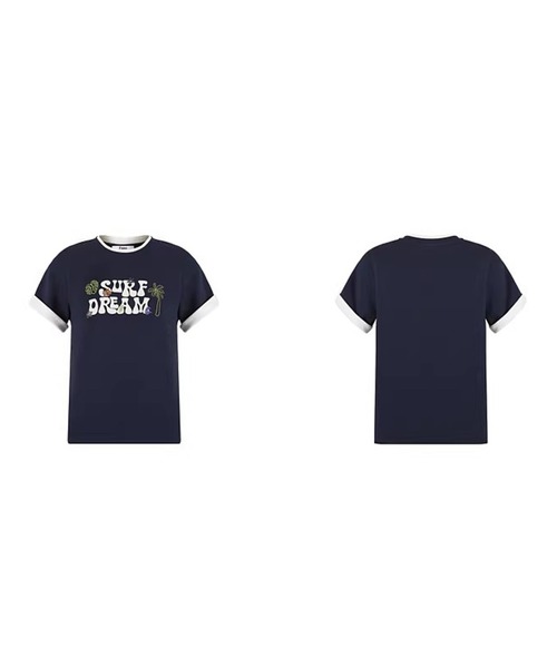 Fano Studios(ファノ ストゥディオズ)の「ロゴデザイン ロールアップ Tシャツ FX26S048【Fano Studios】【2026SS】(Tシャツ/カットソー・レディース・ネイビー・L/M/S)」の11枚目の写真