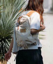 GREGORY（グレゴリー）の「GREGORY × FREAK'S STORE/グレゴリー 別注 FINE DAY LEATHER PATCH/別注 ファインデイ レザーパッチ/バックパック/A4サイズバッグ/マザーズバッグ（バックパック/リュック）」