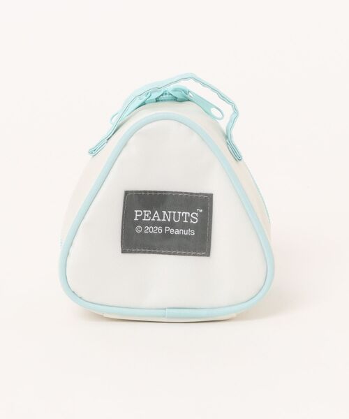 PEANUTS（ピーナッツ）の「〈PEANUTS/ピーナッツ〉 スヌーピー スモーキーパステル   保冷おにぎり型ミニランチバッグ KONC2（エコバッグ/サブバッグ・レディース・ブルー・ONE SIZE）」の4枚目の写真