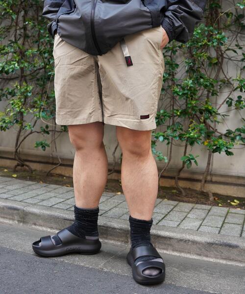 Gramicci(グラミチ)の「Gramicci/グラミチ NYLON PACKABLE G-SHORT ナイロンパッカブルGショーツ(その他パンツ・メンズ・ブラック/ネイビー/ベージュ/ブラウン系その他3/ライトグリーン/ピンク・L/M/XL/S)」の3枚目の写真