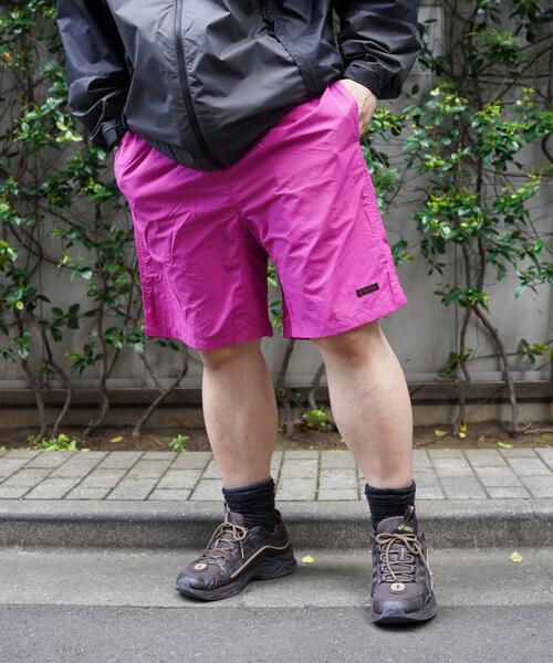 Gramicci(グラミチ)の「Gramicci/グラミチ NYLON PACKABLE G-SHORT ナイロンパッカブルGショーツ(その他パンツ・メンズ・ブラック/ネイビー/ベージュ/ブラウン系その他3/ライトグリーン/ピンク・L/M/XL/S)」の6枚目の写真