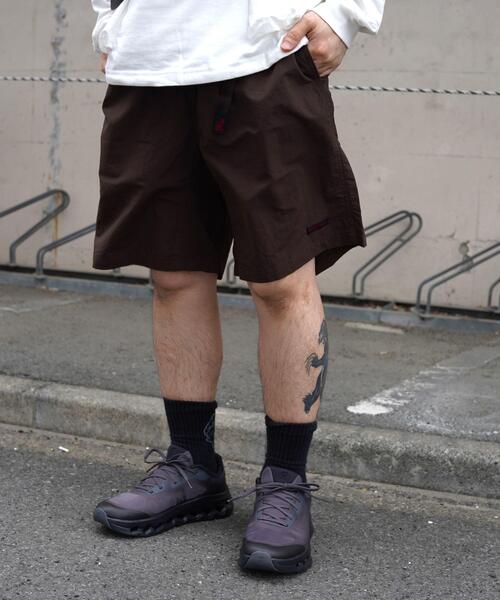 Gramicci(グラミチ)の「Gramicci/グラミチ NYLON PACKABLE G-SHORT ナイロンパッカブルGショーツ(その他パンツ・メンズ・ブラック/ネイビー/ベージュ/ブラウン系その他3/ライトグリーン/ピンク・L/M/XL/S)」の19枚目の写真