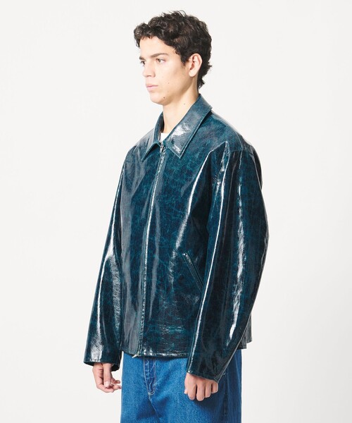 LOEFF（ロエフ）の「＜LOEFF＞CRAKLE OCEAN ジャケット UNISEX（その他アウター・レディース・ネイビー・0/1/2）」の13枚目の写真
